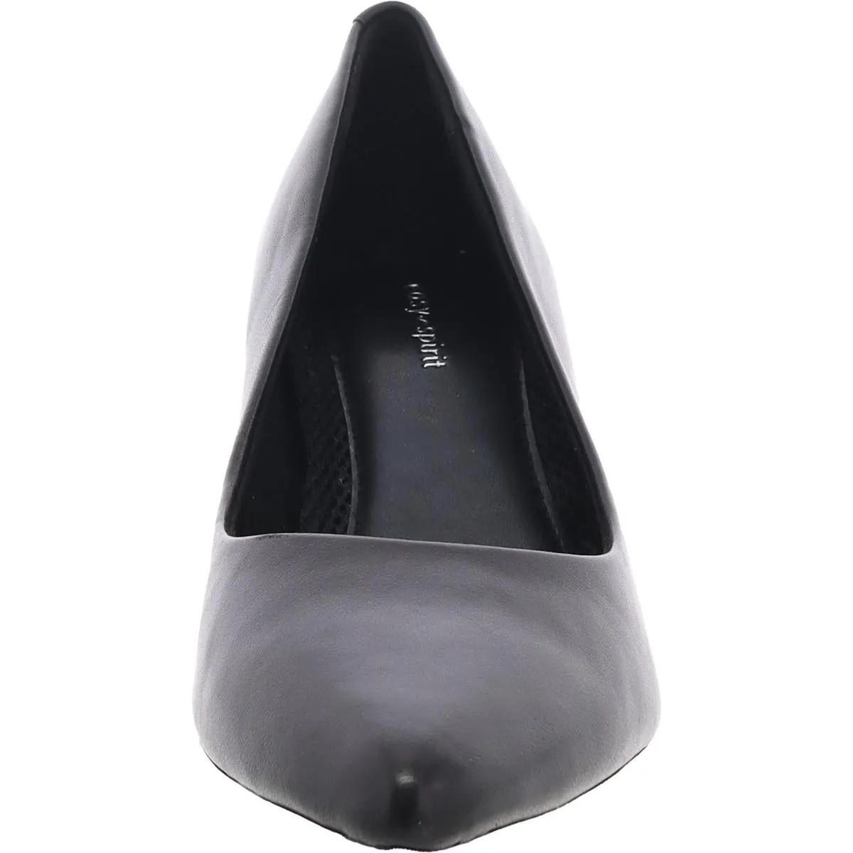 Lexie Womens Leather Pointed Toe Pumps