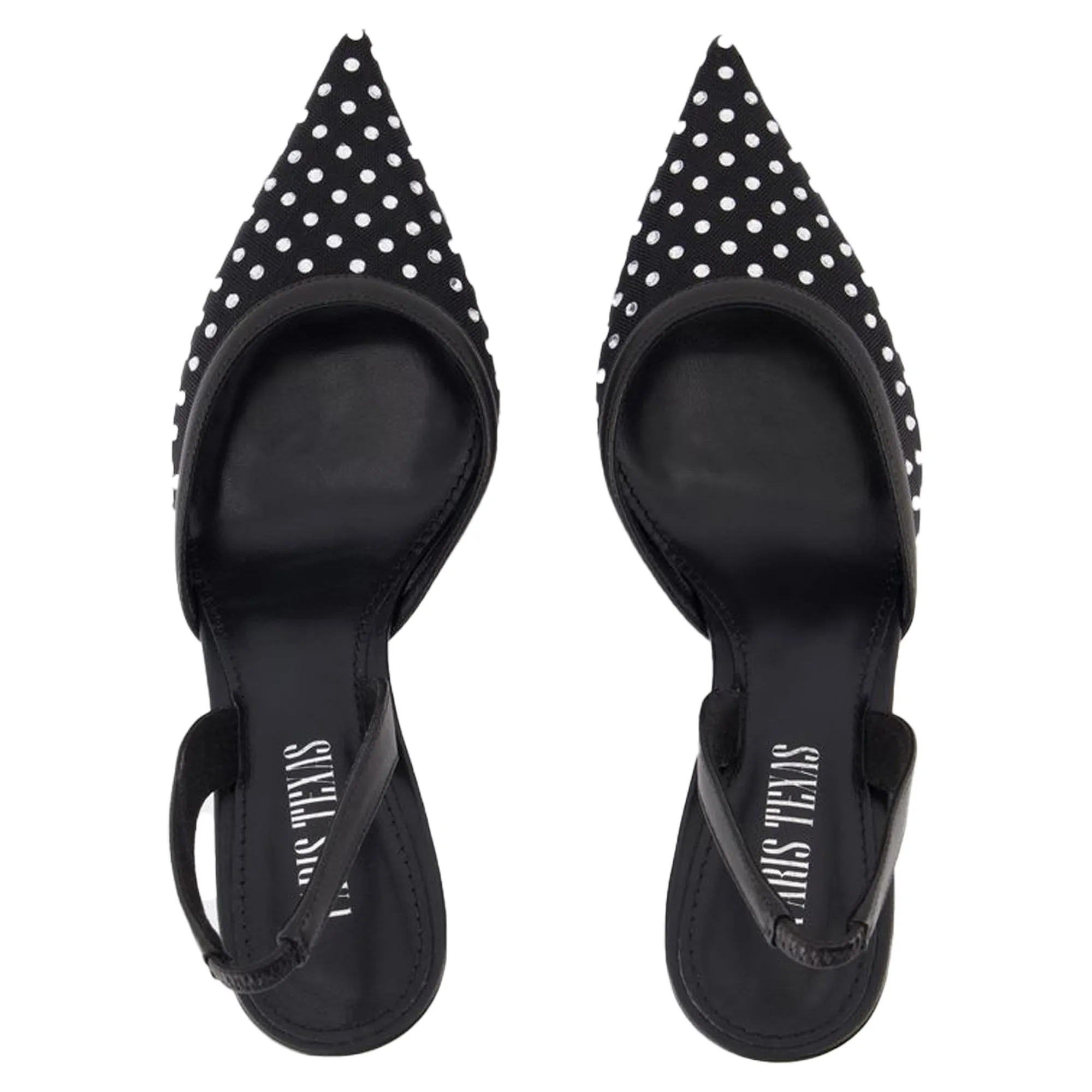 Lidia Slingback 70 Pumps - Paris Texas - Synthetic - Black