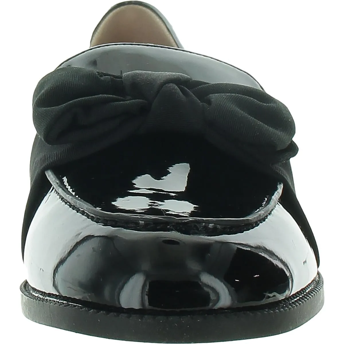 Lindio Womens Patent Slip On Loafers