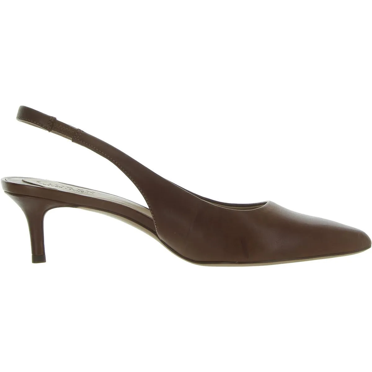LOLAH II Womens Leather Kitten heel Pumps