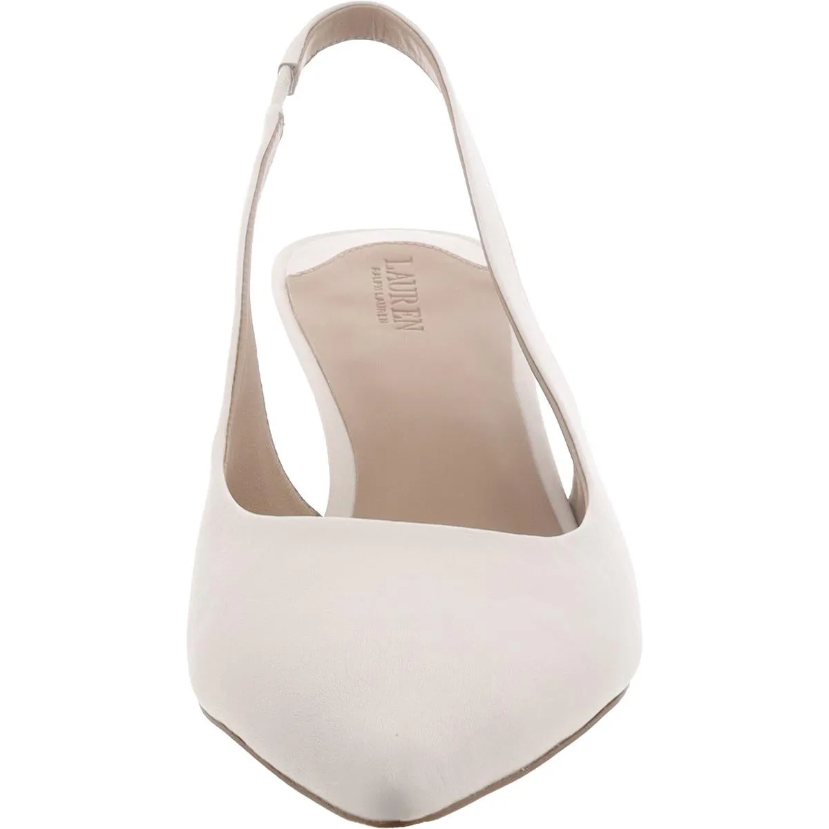 LOLAH II Womens Leather Kitten heel Pumps