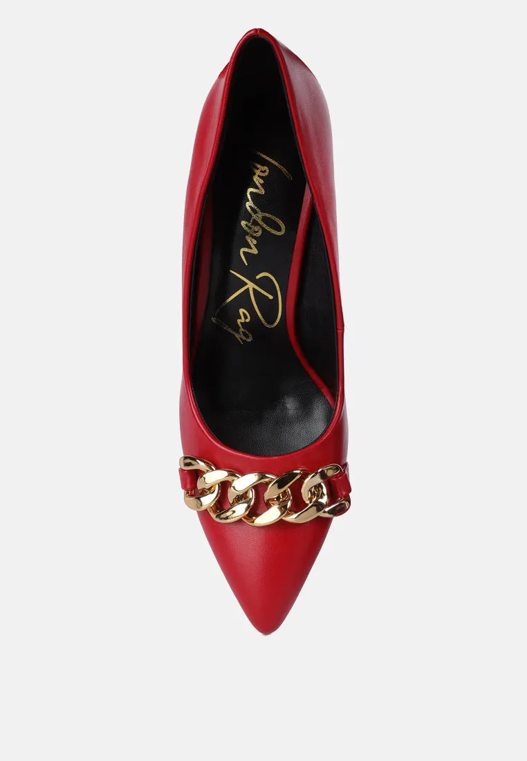 majesty block heel pumps