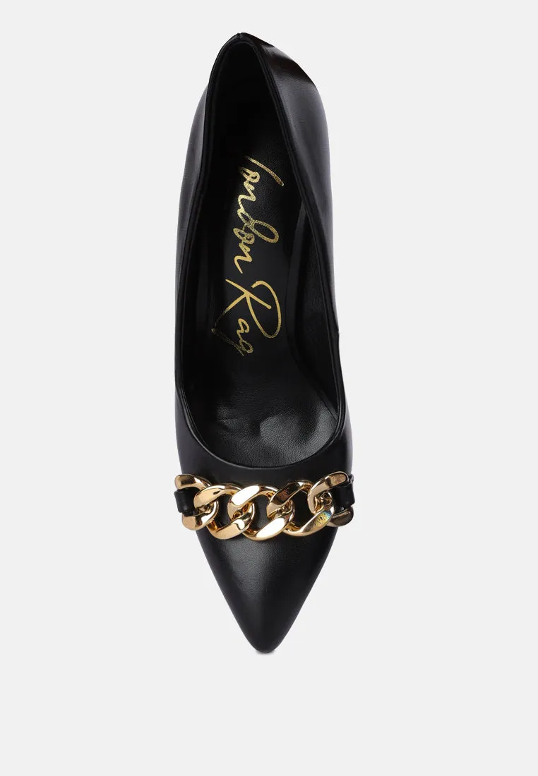 majesty block heel pumps