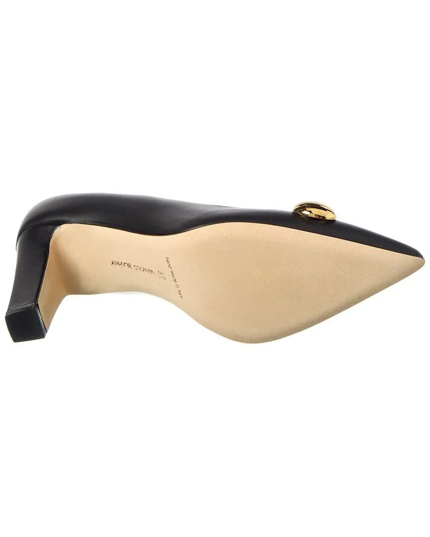 Manolo Blahnik Chappa 90 Leather Pump