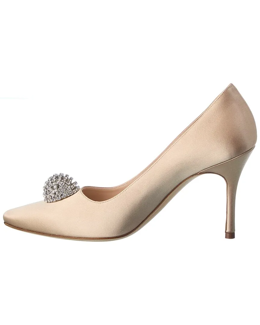 Manolo Blahnik Elbolita 90 Satin Pump