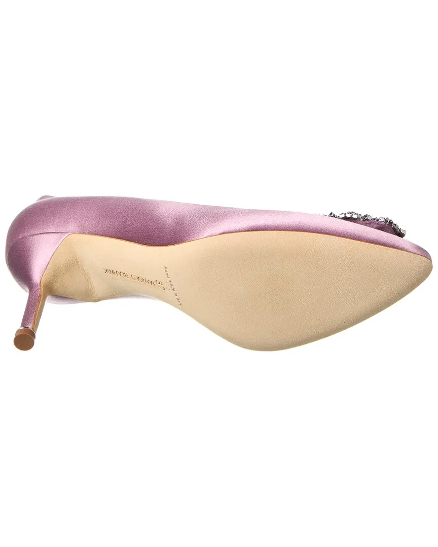 Manolo Blahnik Hangisi 70 Satin Pump