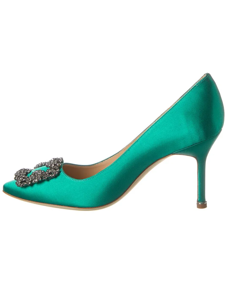 Manolo Blahnik Hangisi 90 Satin Pump