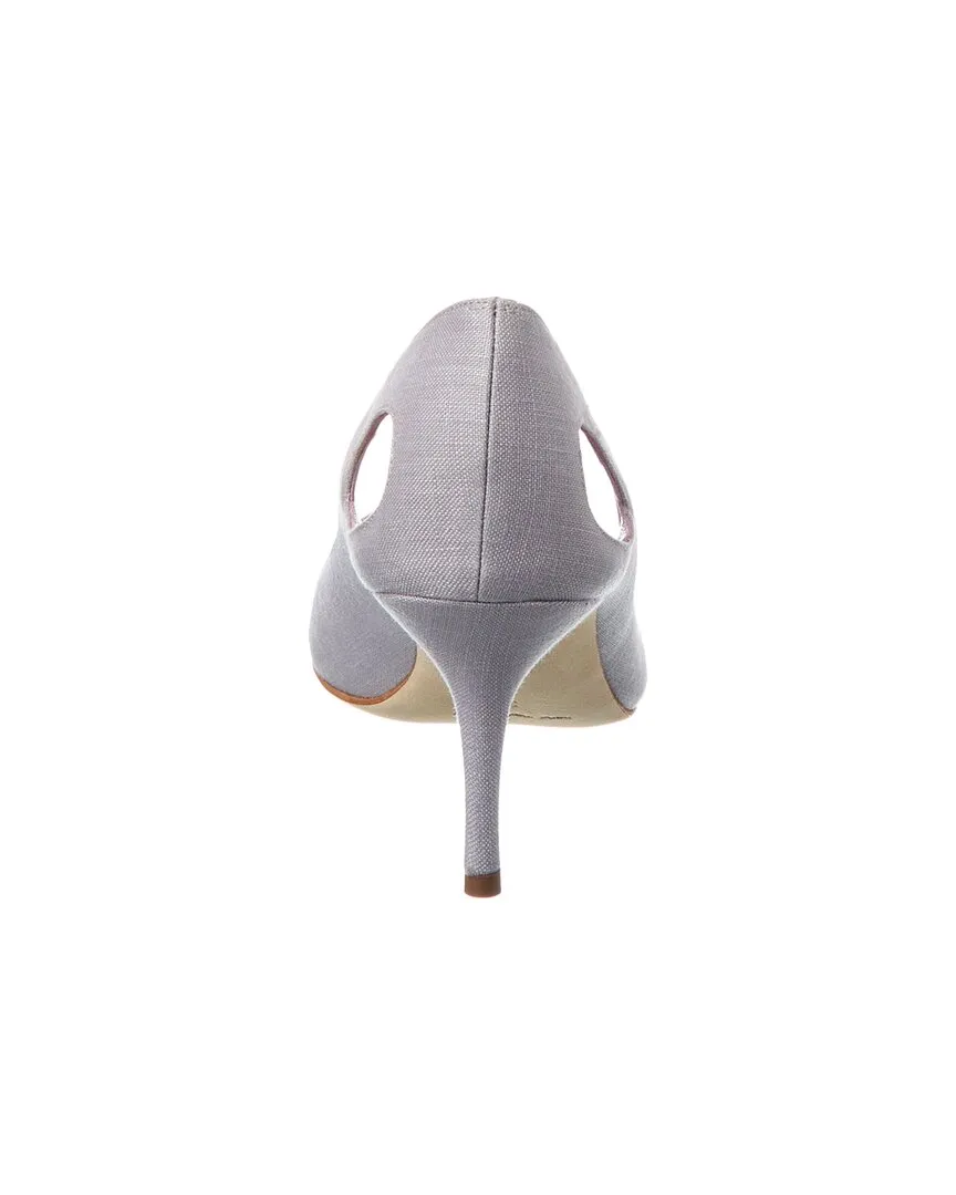 Manolo Blahnik Toplaca 70 Linen Pump