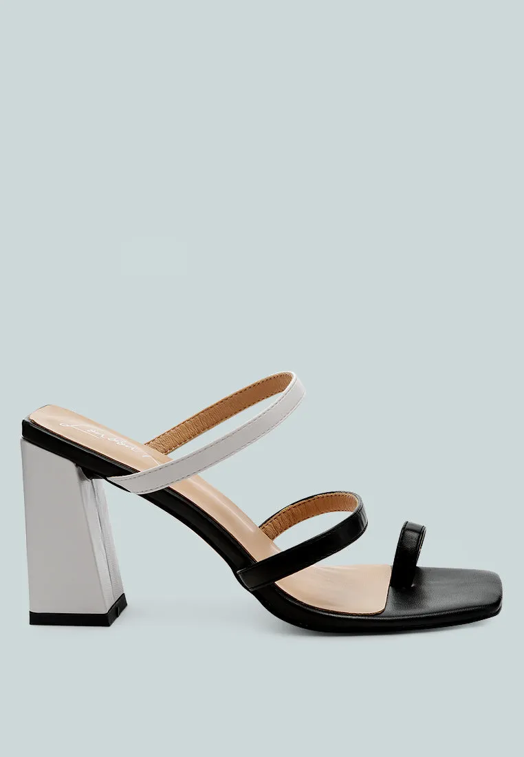 marve block heel thong sandals