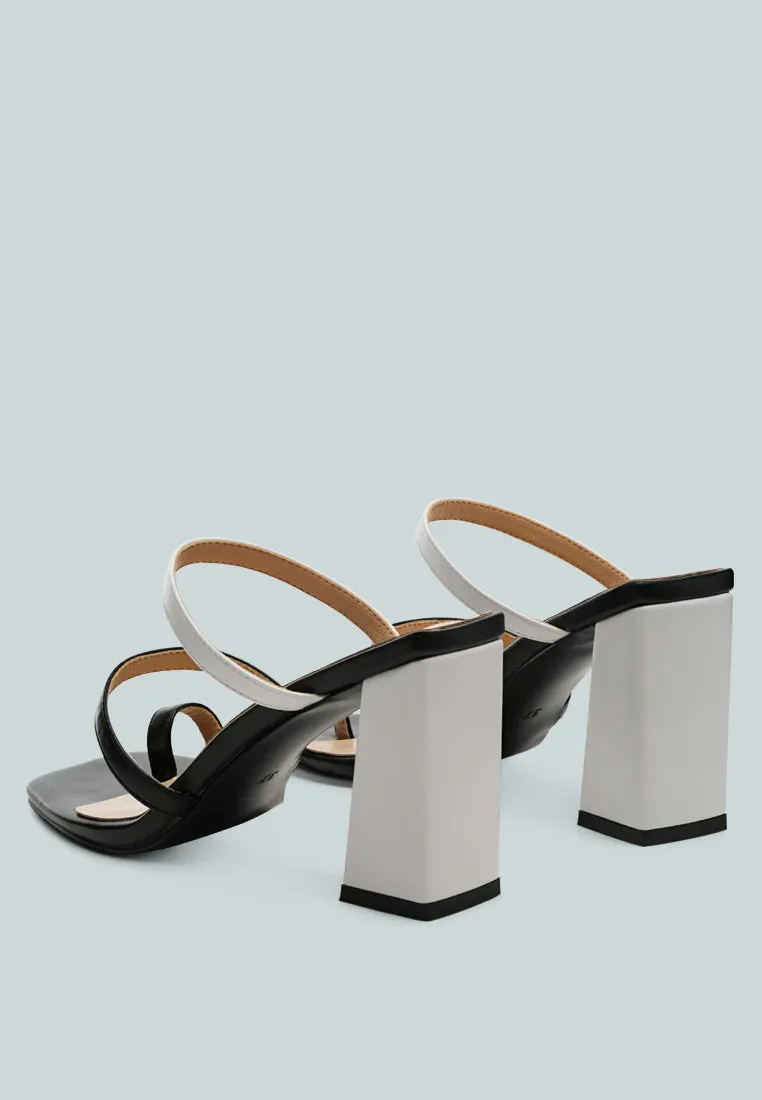marve block heel thong sandals