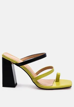 marve block heel thong sandals