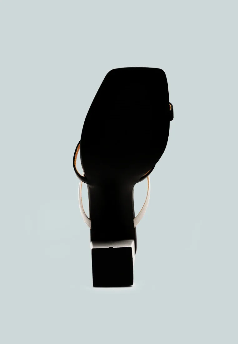 marve block heel thong sandals
