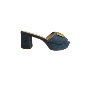 Merapi Denim Gold Chrome In Indigo Blue