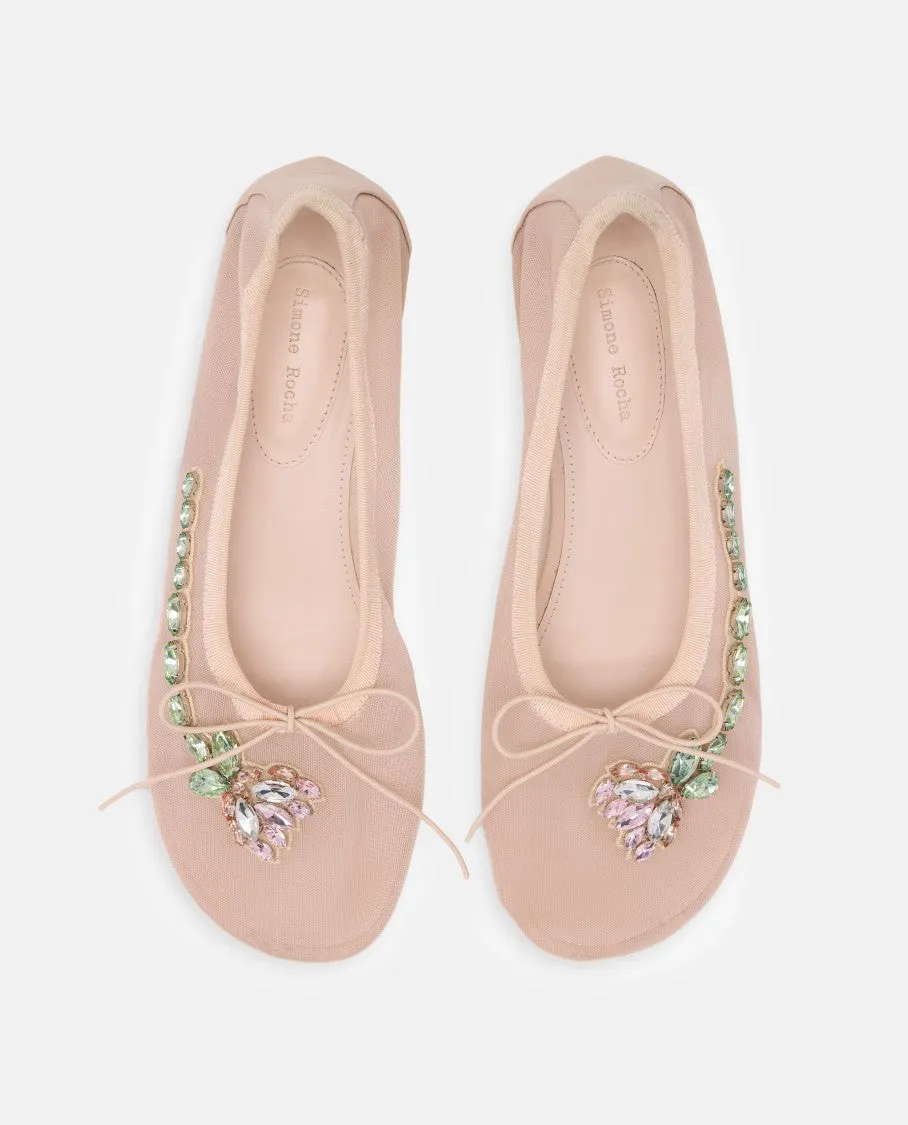 Mesh Ballerina Heel