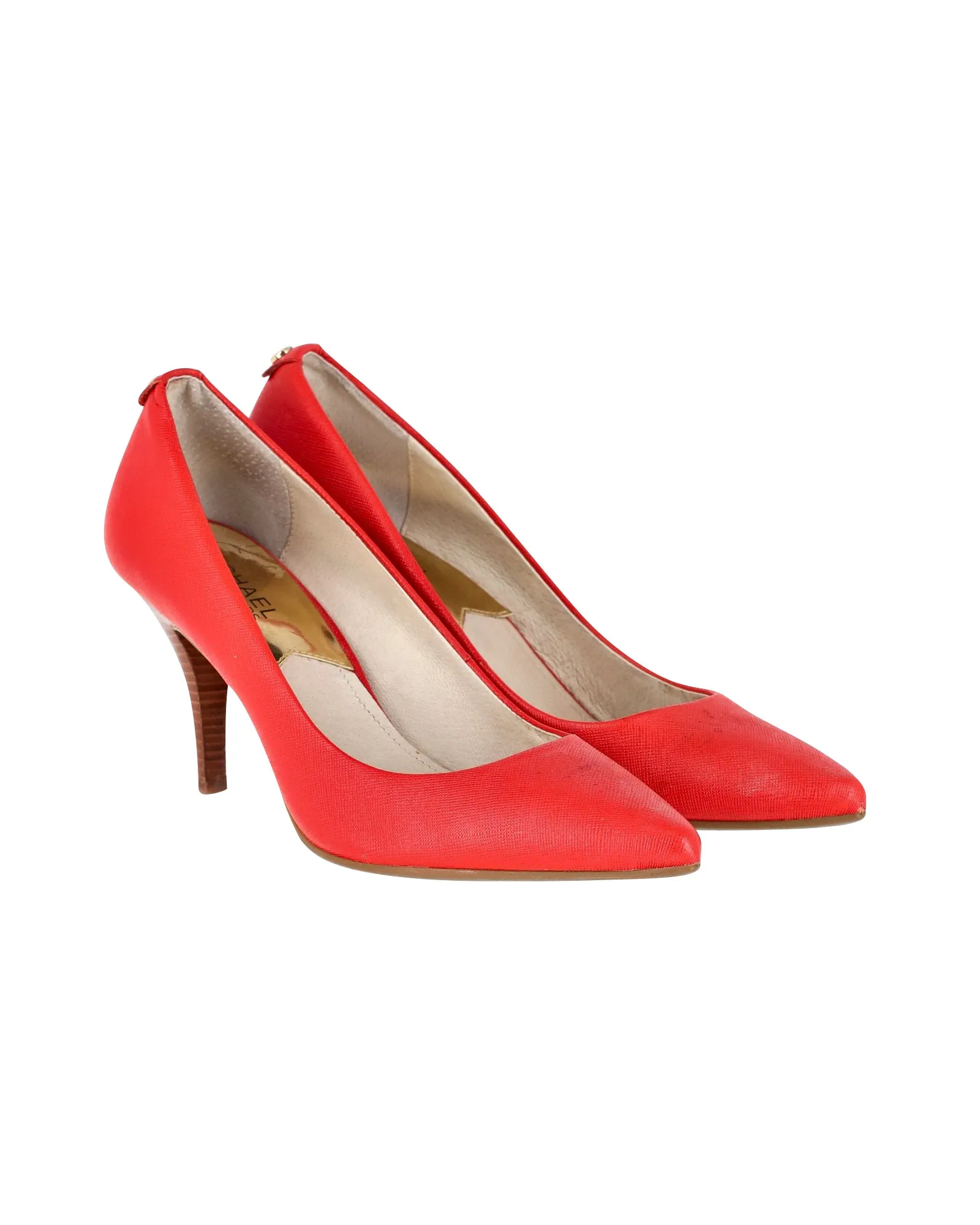 Michael Michael Kors Pumps in Red Leather