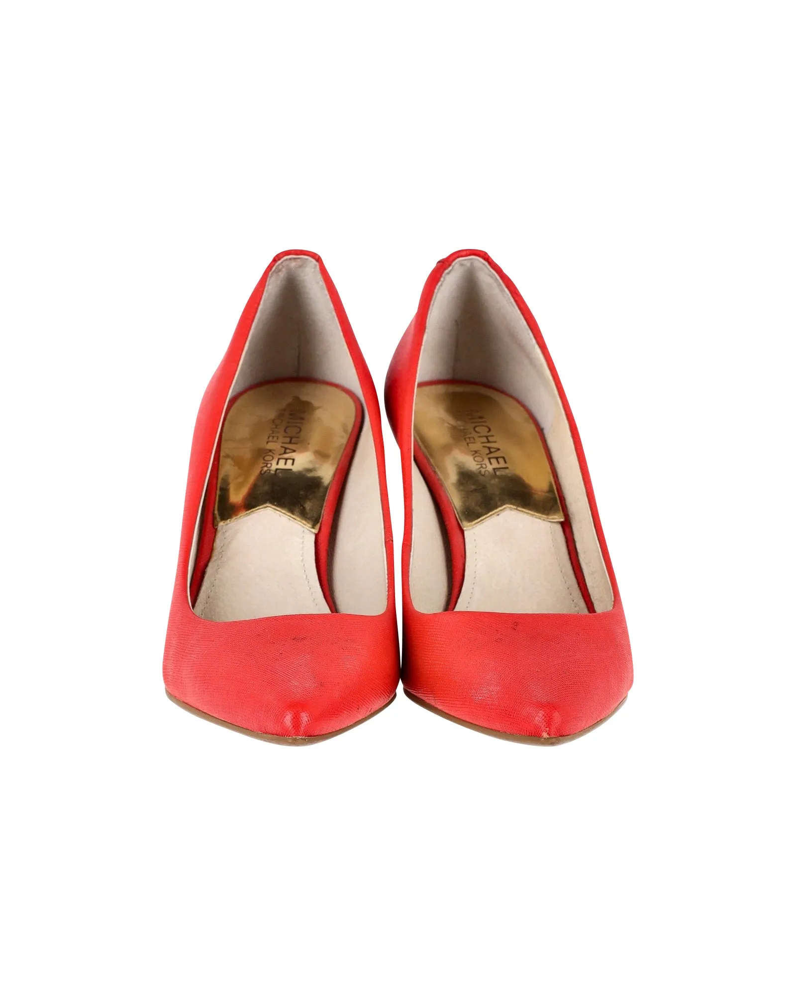 Michael Michael Kors Pumps in Red Leather