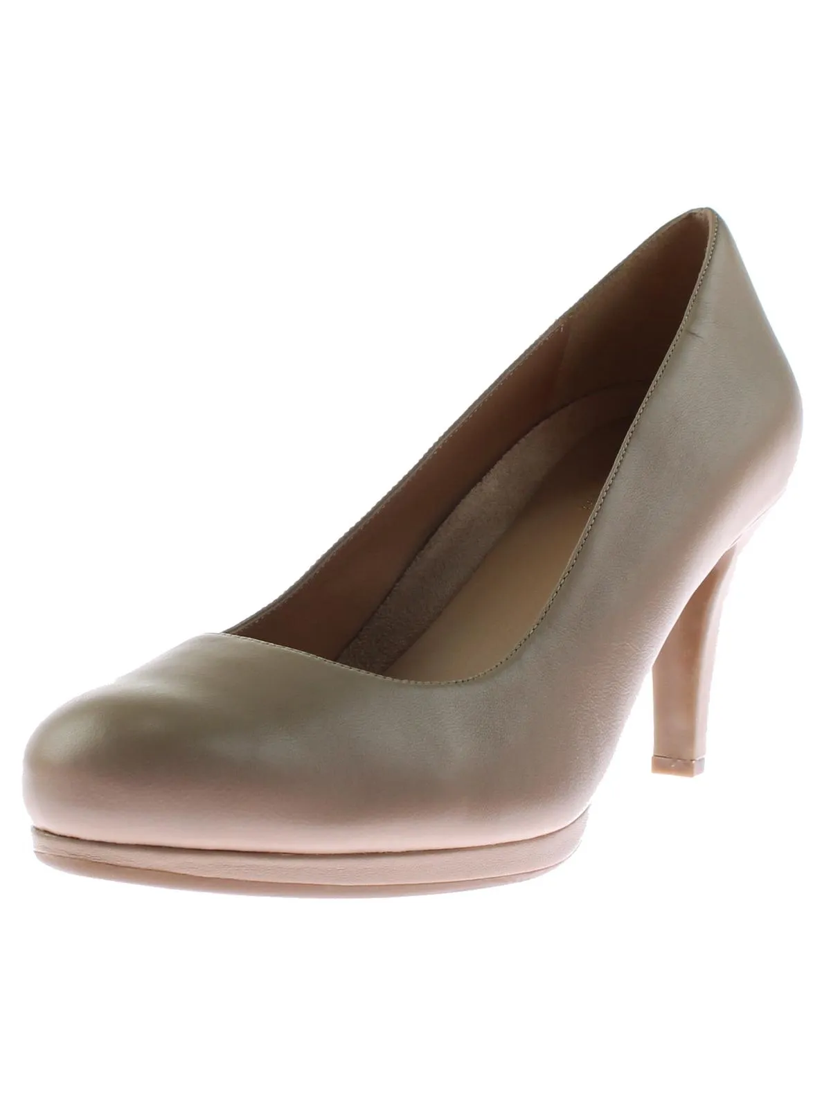 Michelle Womens Solid Platform Pumps