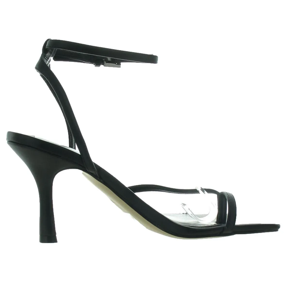 Millie Womens Faux Leather Slingback Heels