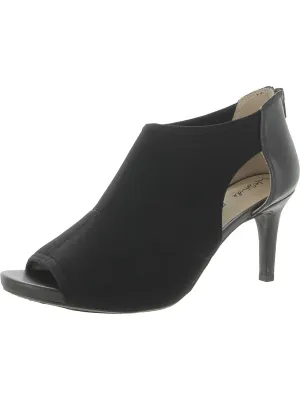 MOD Womens Open Toe Zipper Pumps
