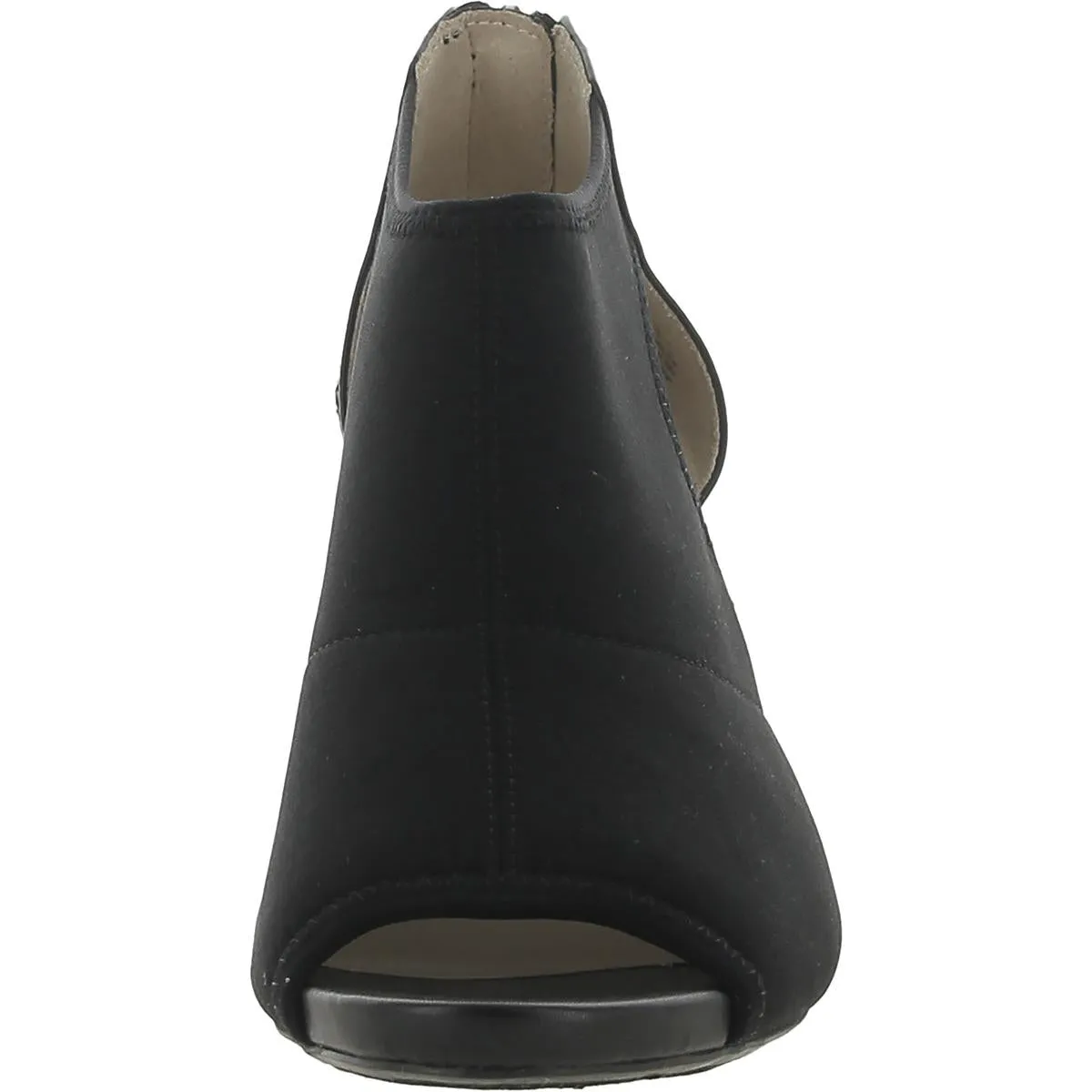 MOD Womens Open Toe Zipper Pumps