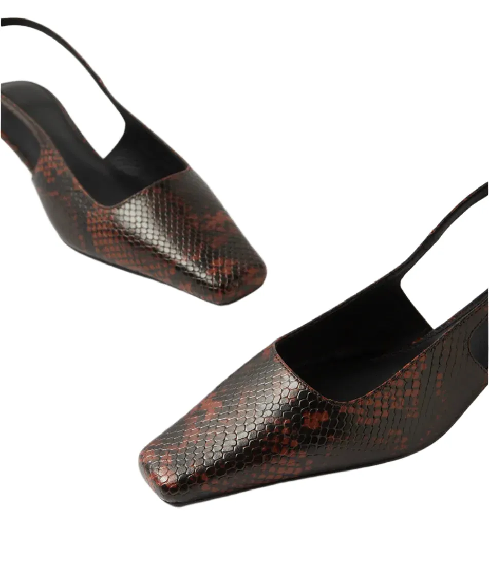 Mollini Yaels Brown Snake
