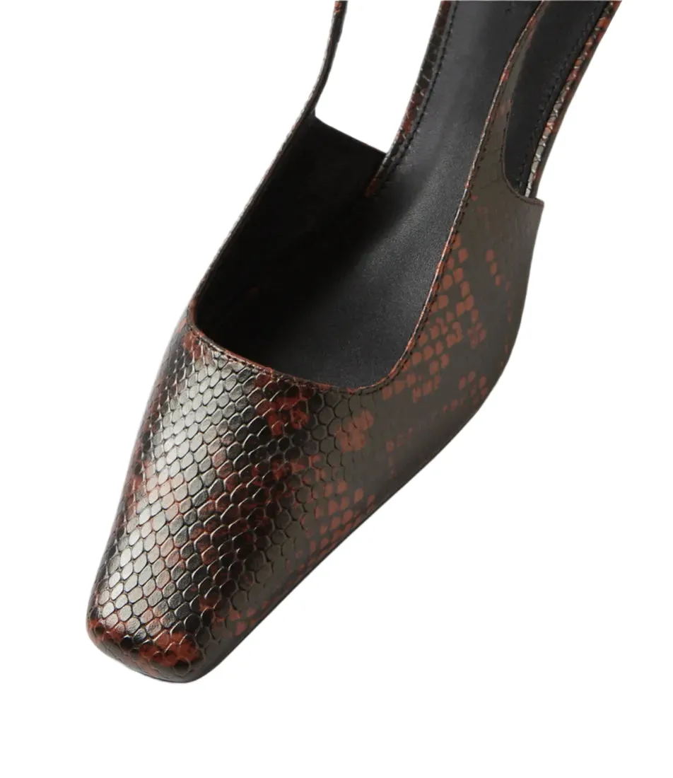 Mollini Yaels Brown Snake
