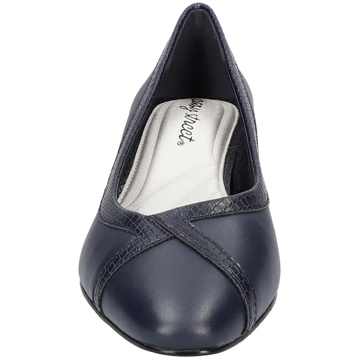 MYRTLE Womens Faux leather Almond Toe Pumps