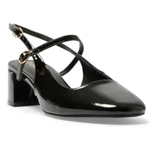 Natasha Heel in Black Patent