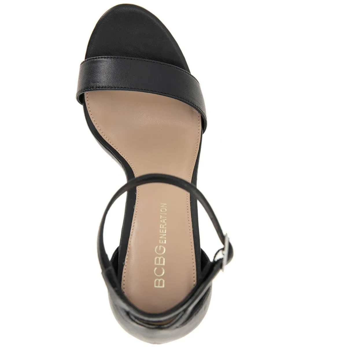 Noelli Womens Faux Leather Ankle Strap Pumps