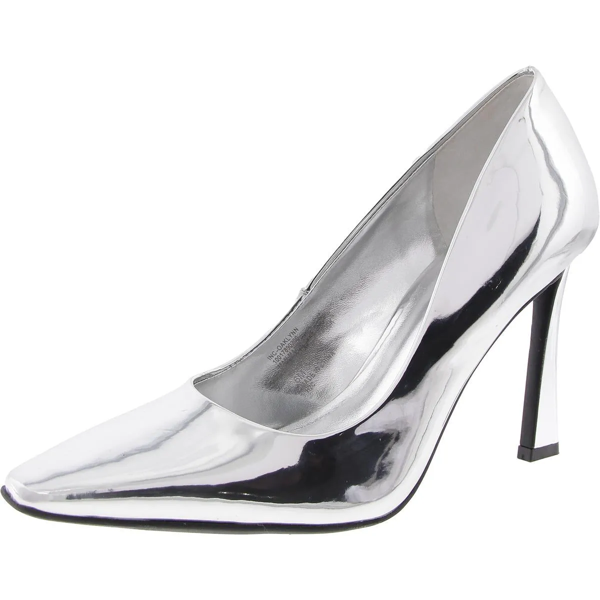 OAKLYNN Womens Metallic Manmade Pumps