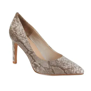 Octavia Heel in Snake Leather