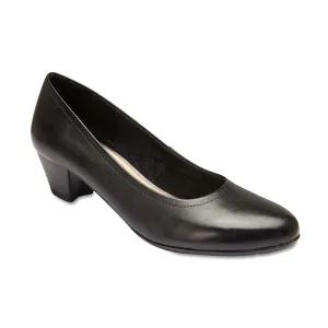 Ollie Heel in Black Leather