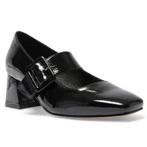 Olympia Heel in Black Patent