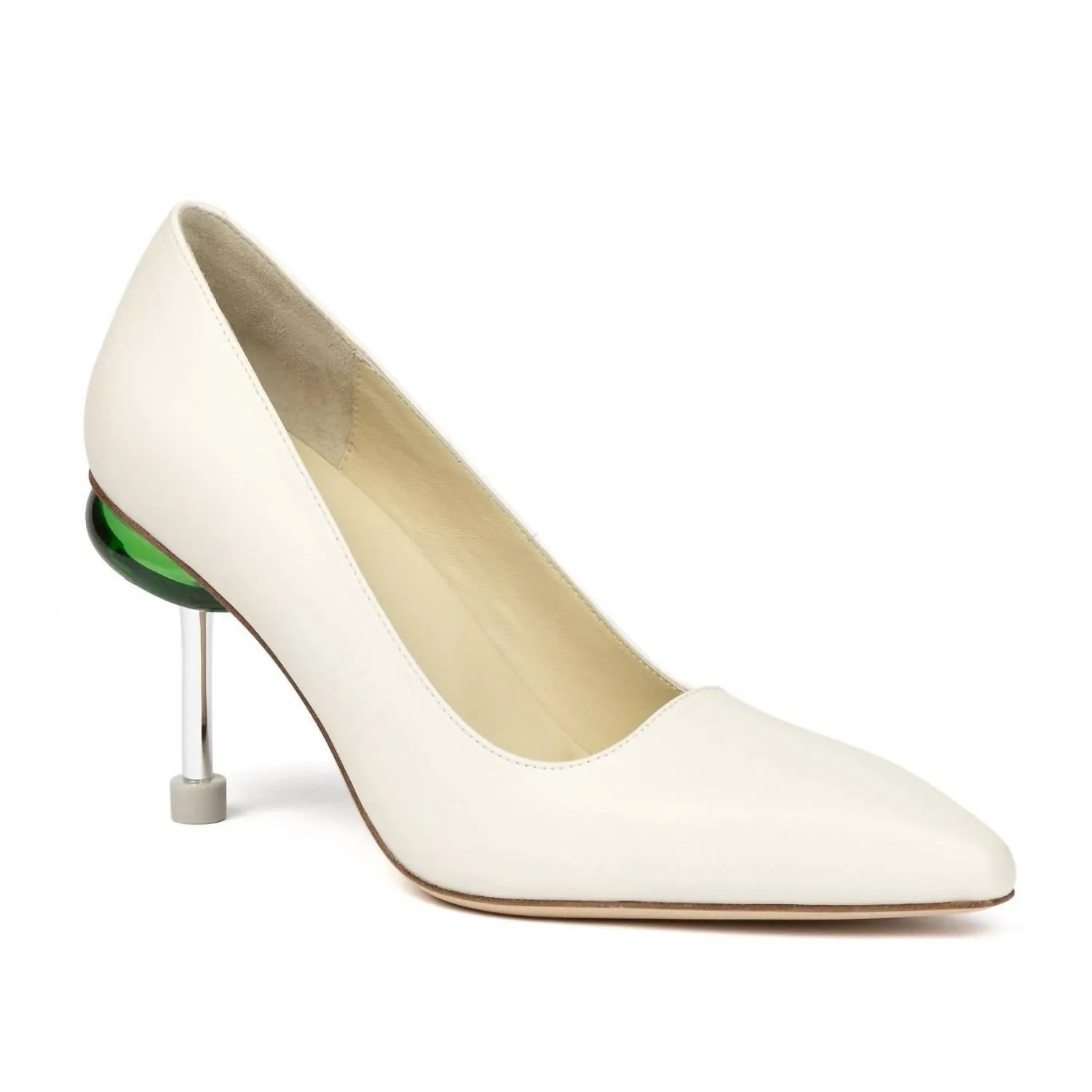 Osha Mora Hi Heels Sandal In Ivory