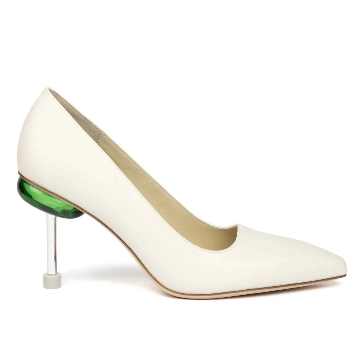 Osha Mora Hi Heels Sandal In Ivory