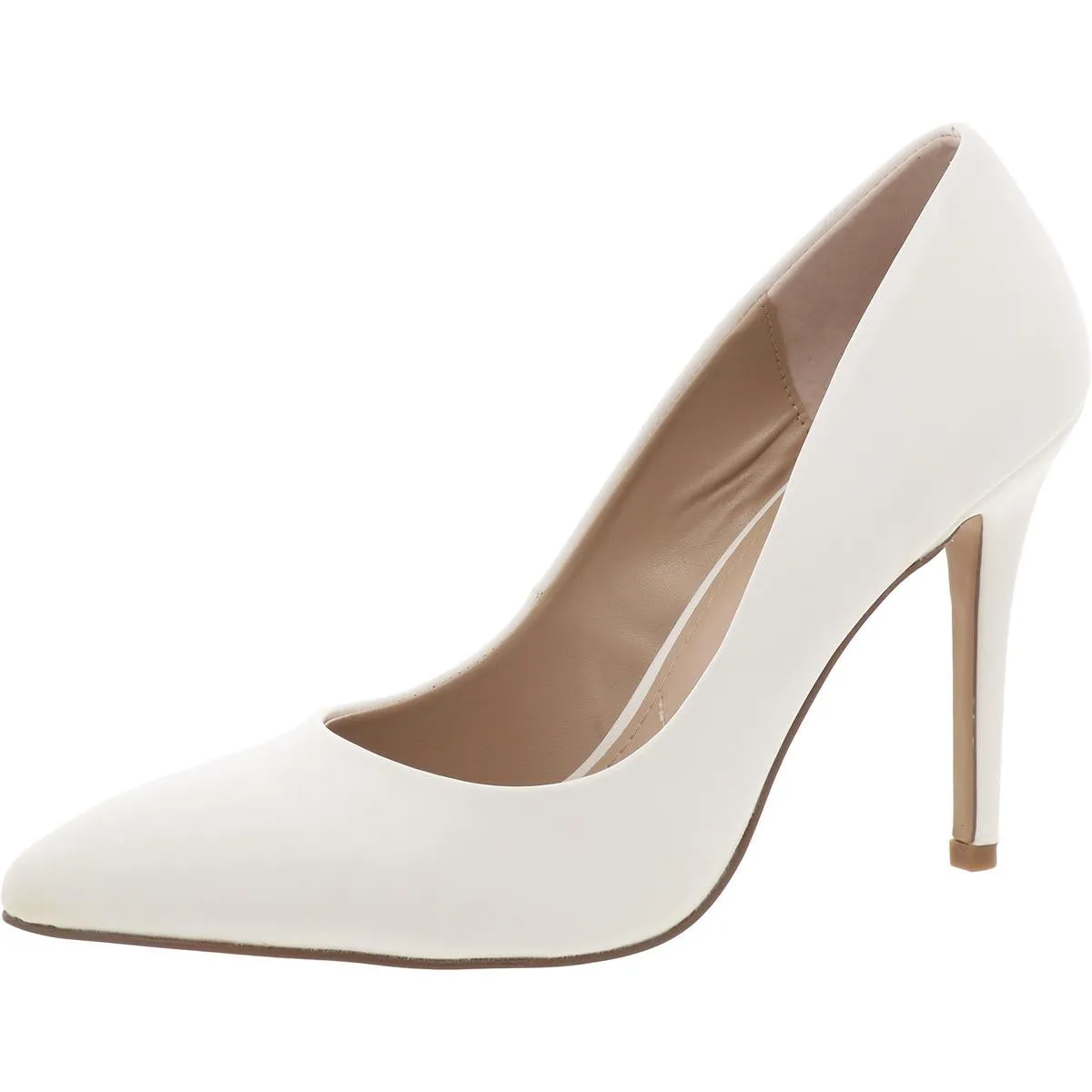 Pact Womens Leather Pointed Toe Pumps