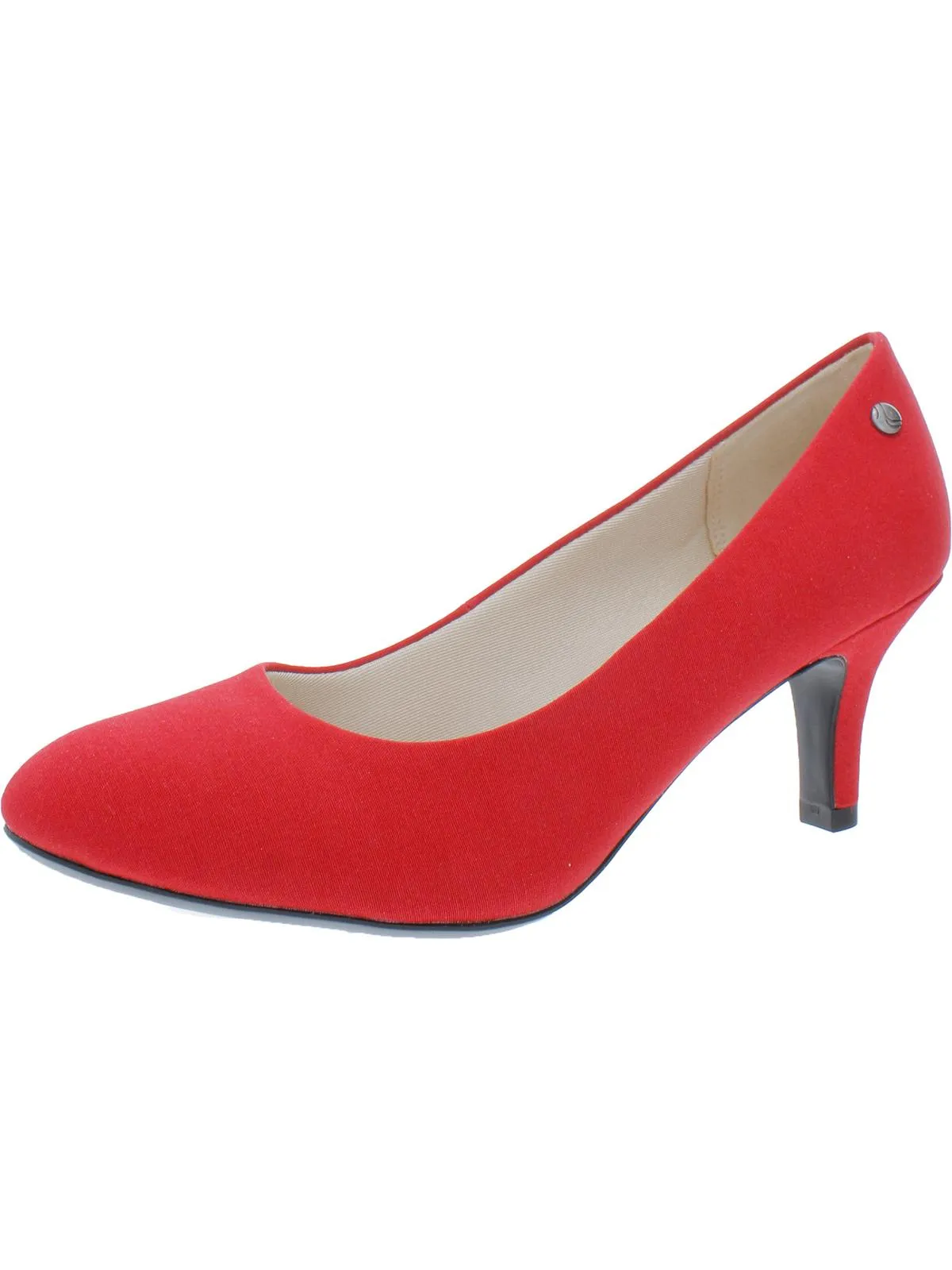 Parigi Womens Cushioned Footbed Almond Toe Pumps