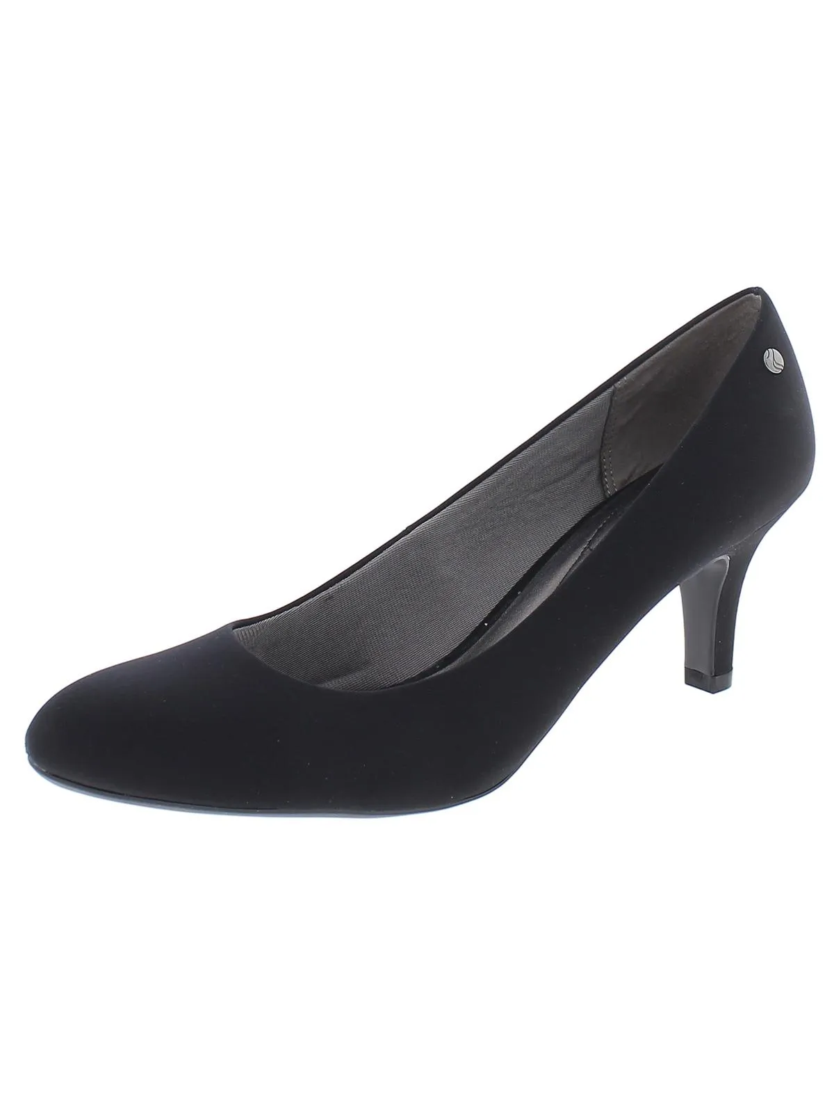 Parigi Womens Cushioned Footbed Almond Toe Pumps