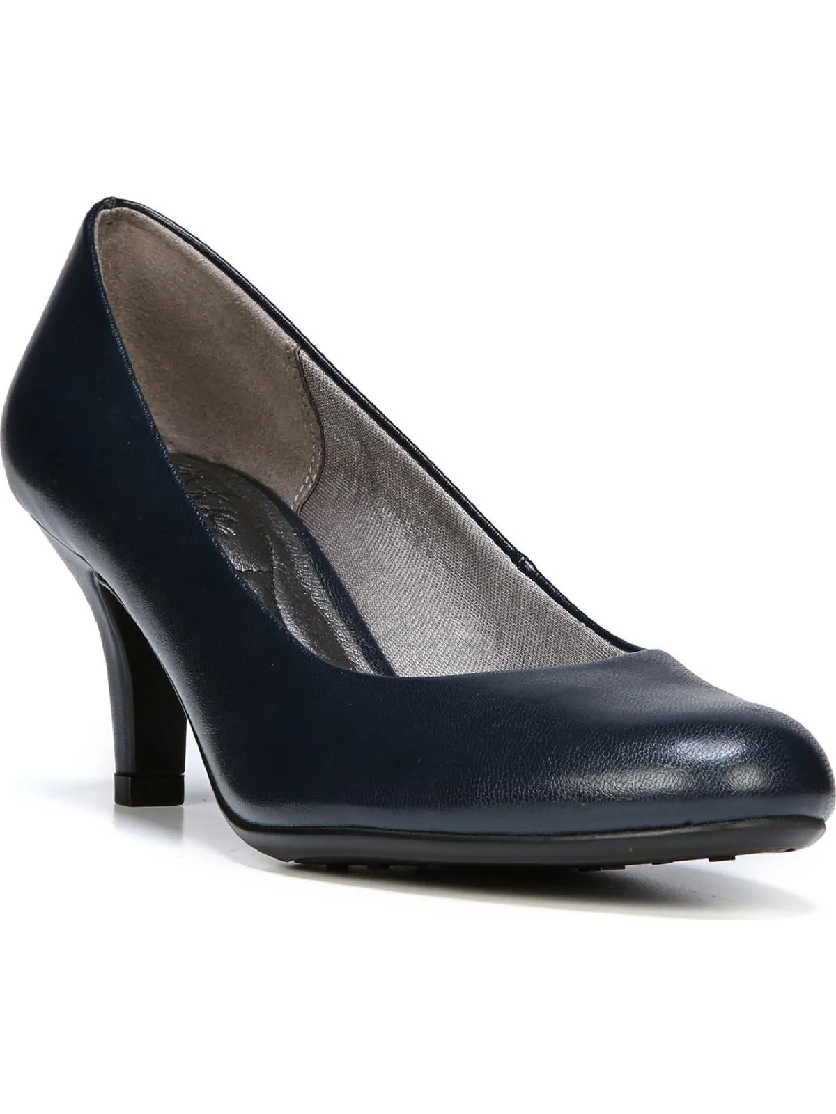 Parigi Womens Cushioned Footbed Almond Toe Pumps