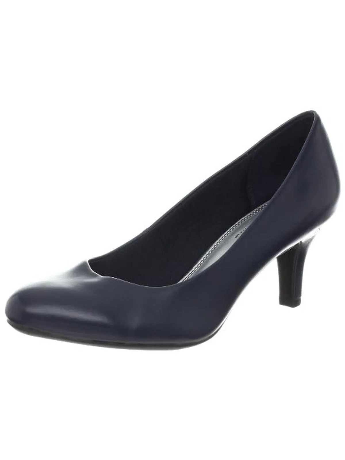 Parigi Womens Cushioned Footbed Almond Toe Pumps