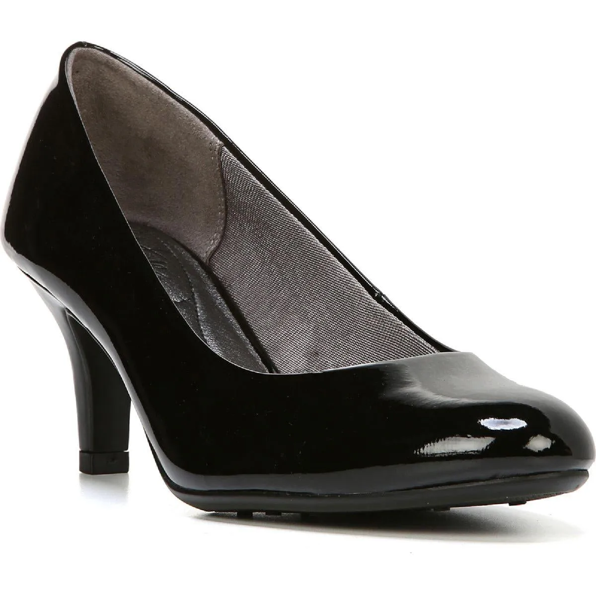Parigi Womens Cushioned Footbed Almond Toe Pumps