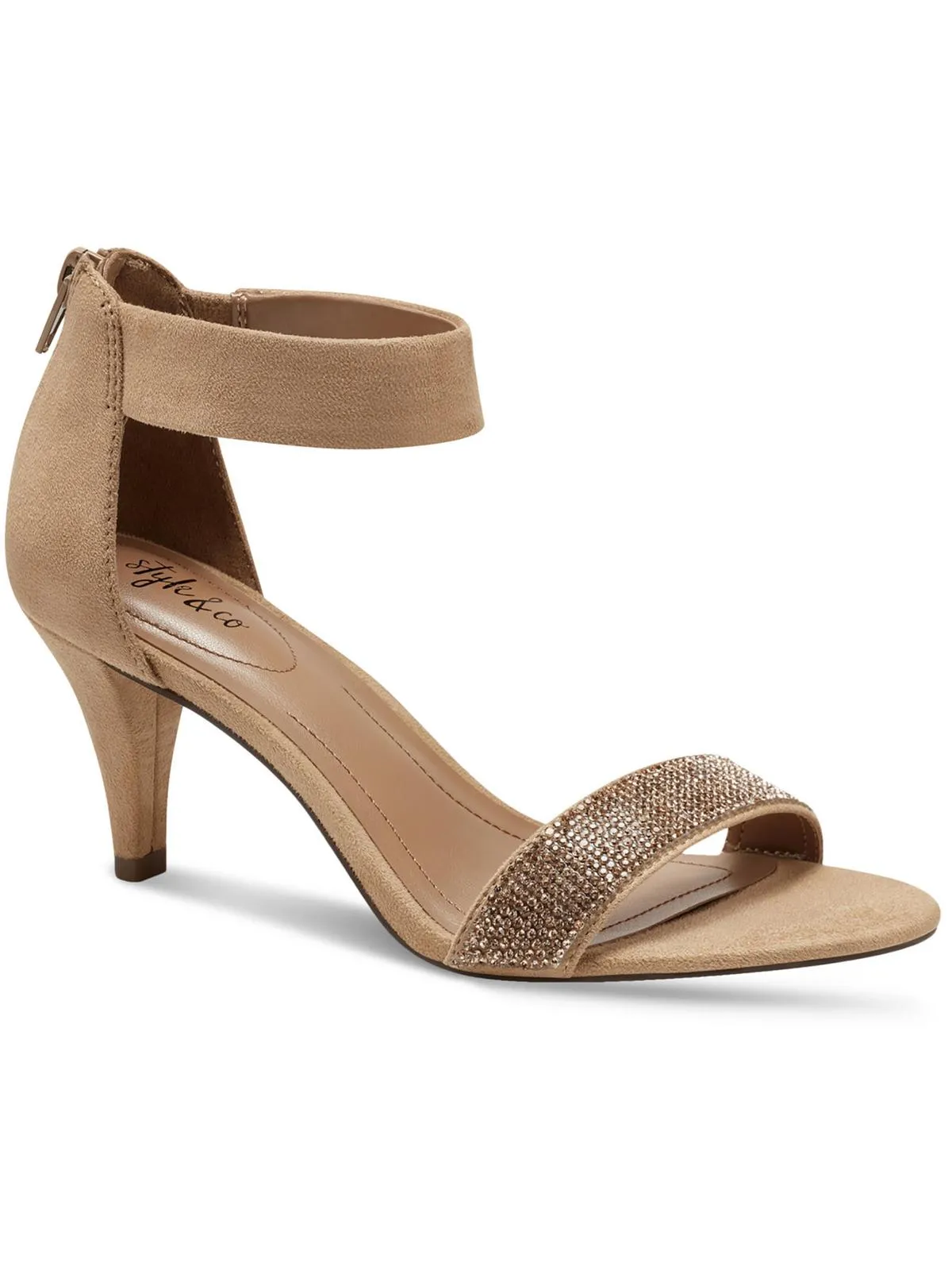 Phillyis Womens Metallic Embellished Pumps