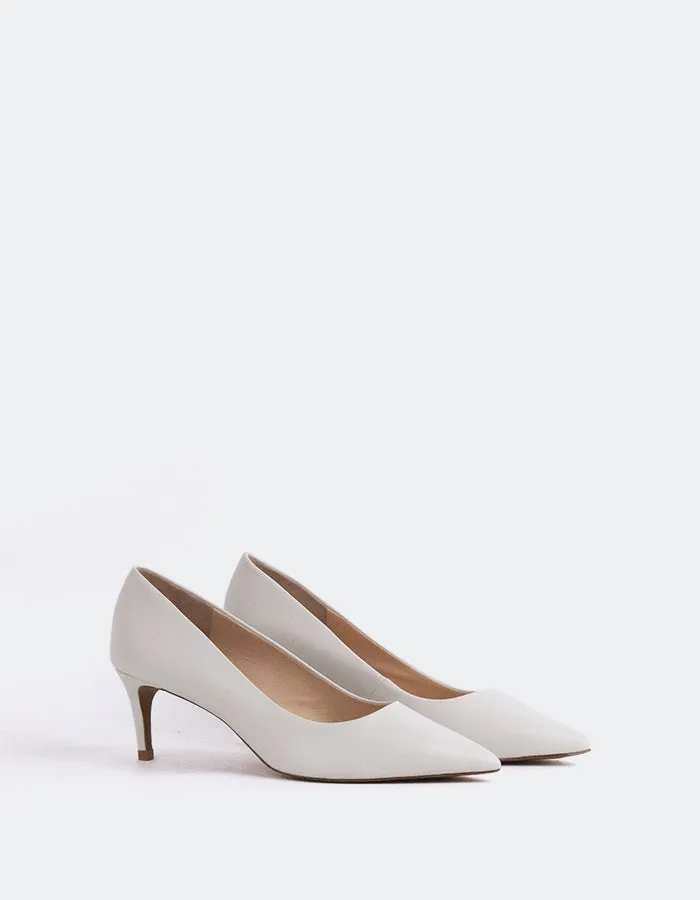 Phlox Off White Leather