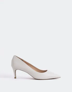Phlox Off White Leather