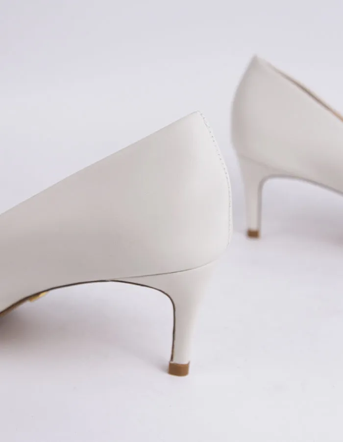 Phlox Off White Leather