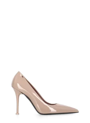 Pink Vernice Dust Shoes