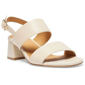 Plato Heel in Nude Leather