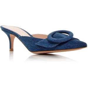 Portofino 55 Womens Buckle Denim Mules