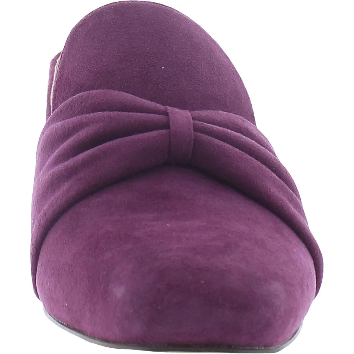 Presley Womens Suede Square Toe Mules