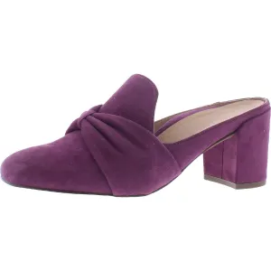 Presley Womens Suede Square Toe Mules